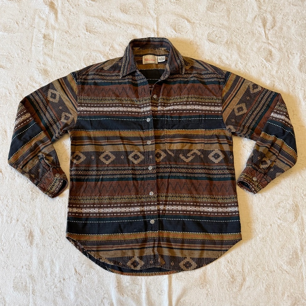 VINTAGE Western/Boho Cotton Shirt